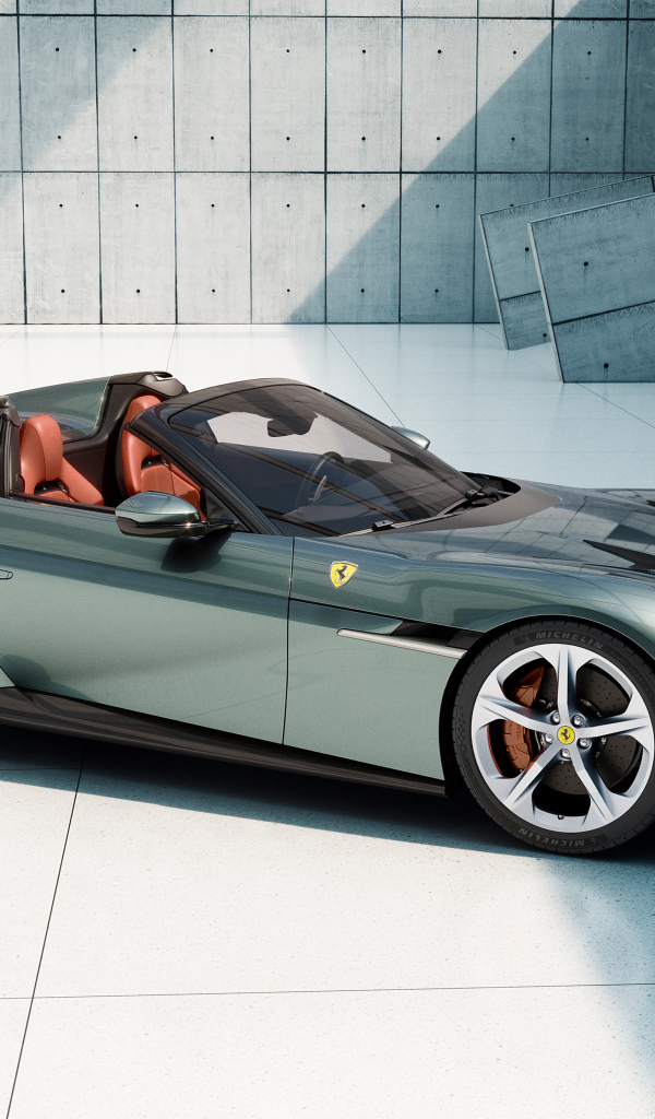 Автомобиль Ferrari 12Cilindri Spider 2024 года в здании