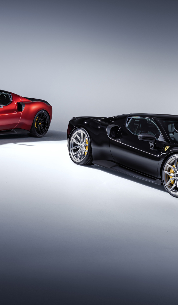 Два быстрых автомобиля Novitec Ferrari 296 GTB Aero 2024 года