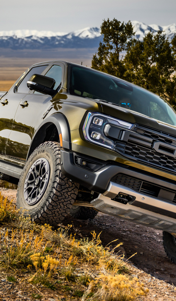 Джип Ford Ranger Raptor 2024  года в горах