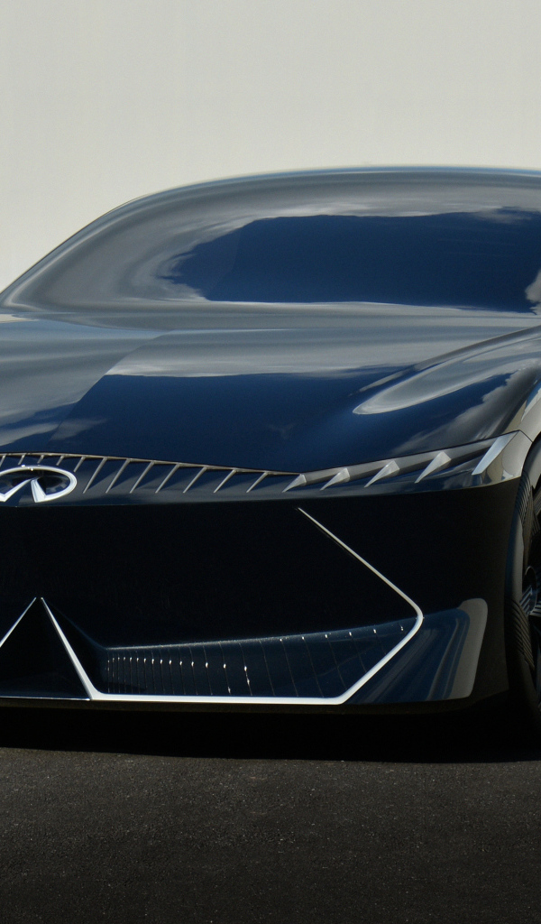 Черный автомобиль Infiniti Vision Qe