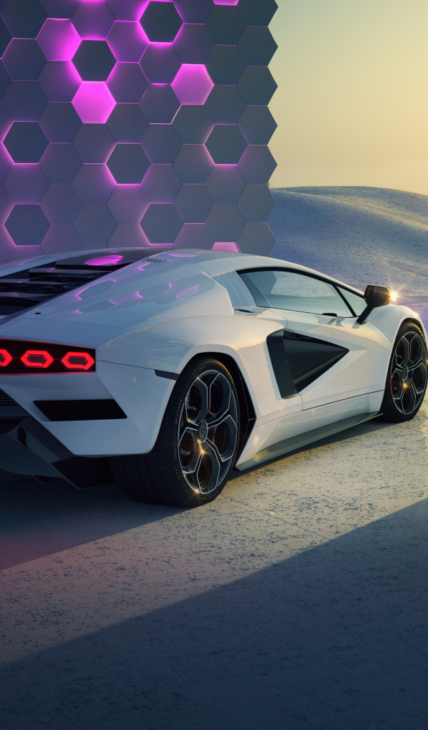 Дорогой автомобиль Lamborghini Countach