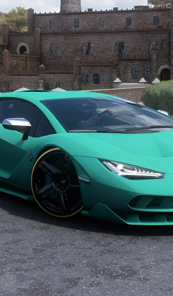 Быстрый модный автомобиль Lamborghini Centenario CGI