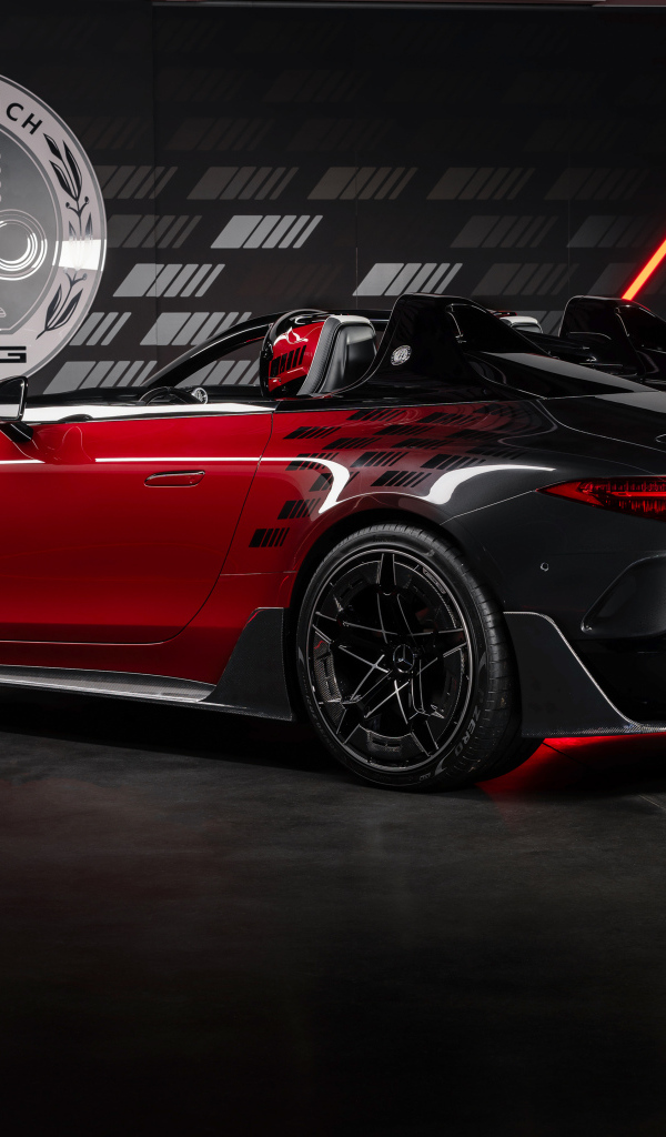 Красный Concept Mercedes-AMG PureSpeed 2024 года