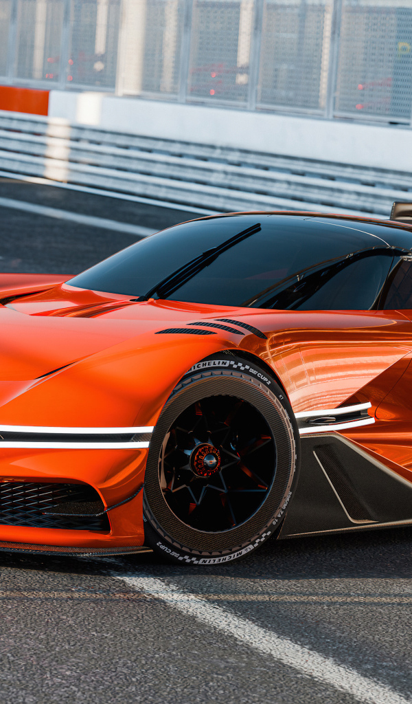 Быстрый автомобиль Genesis X Gran Racer VGT Concept 2024  года