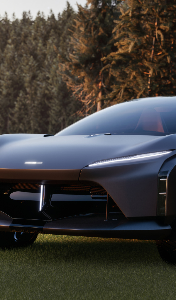 Черный автомобиль  Italdesign Quintessenza 2024