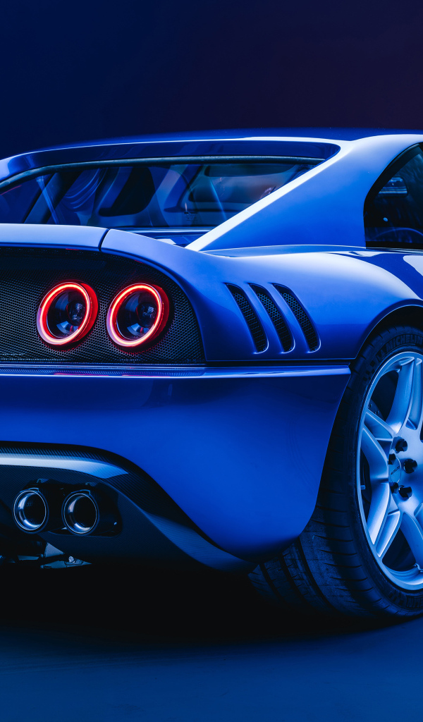 Вид сзади на автомобиль 355 by Evoluto Pininfarina 2024 года