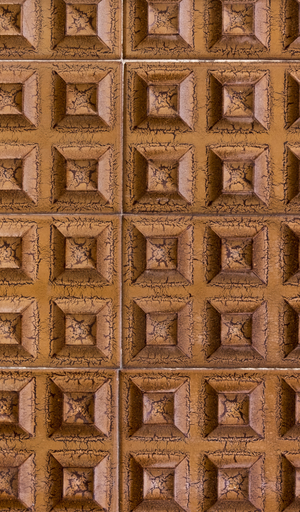 Коричневые винтажные плитки для фона