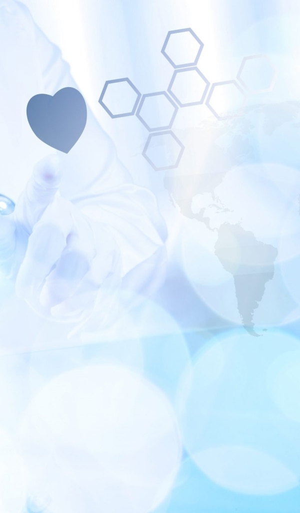 Медицинский фон с символами