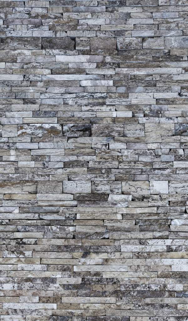 Мелкий серый кирпич для фона