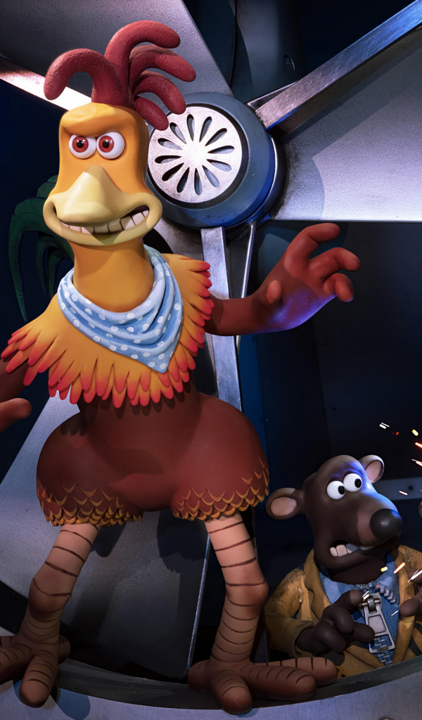 Персонажи мультфильма Побег из курятника 2