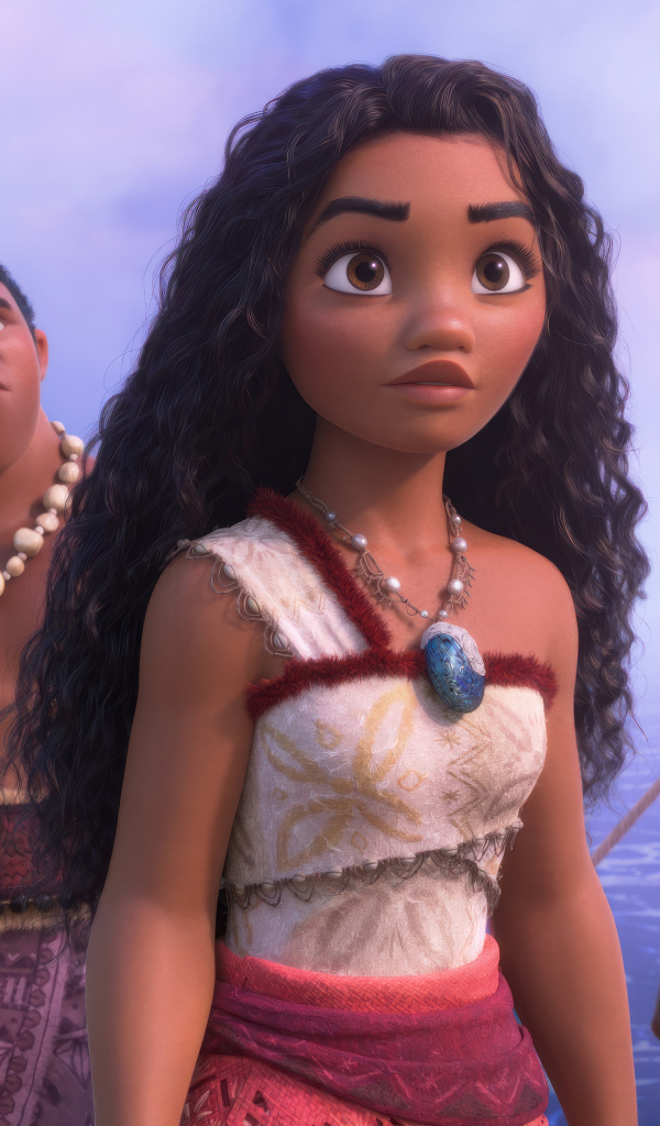 Персонажи нового мультфильма Моана 2, 2024