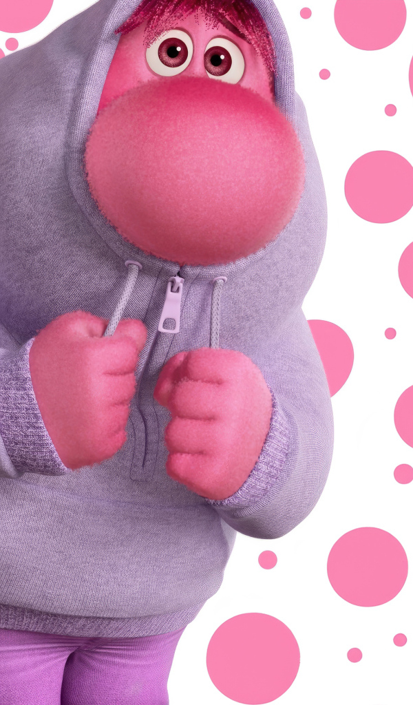 Милый персонаж Смущение из мультфильма Головоломка 2