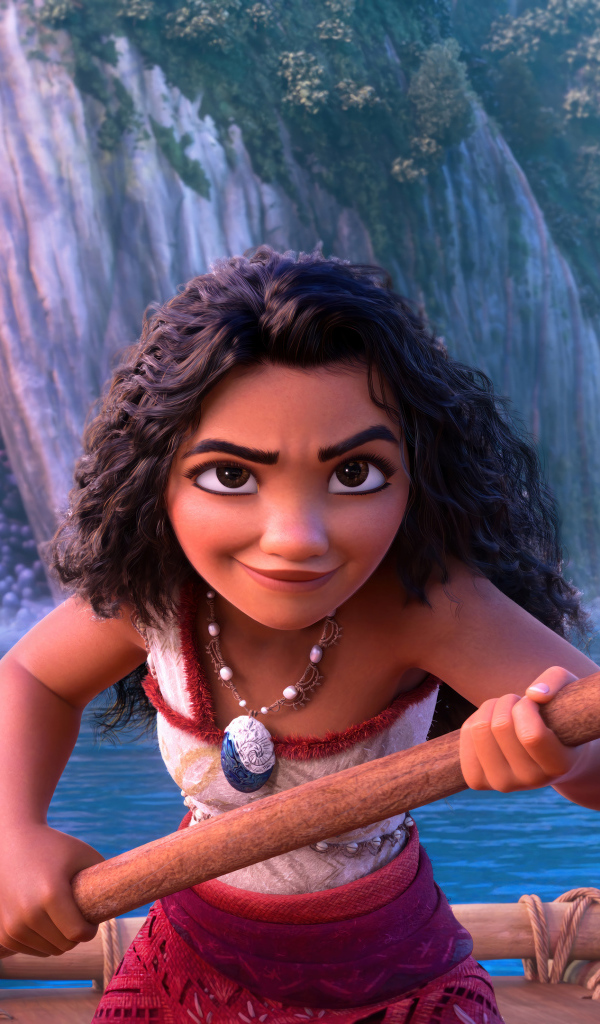 Девушка персонаж нового мультфильма  Моана 2, 2024