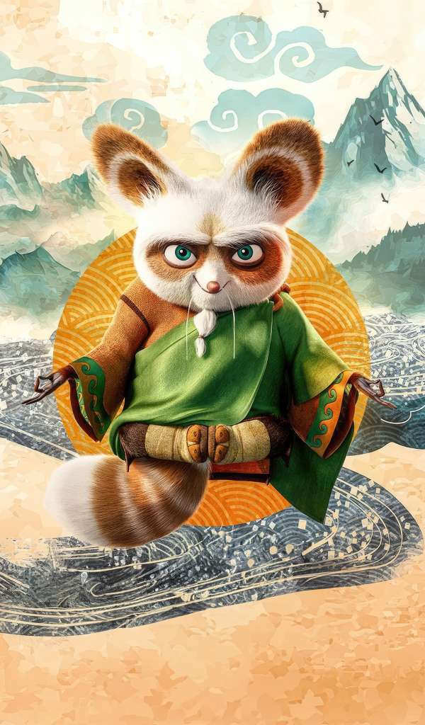 Мастер Шифу в новом мультфильме Кунг-фу панда 4