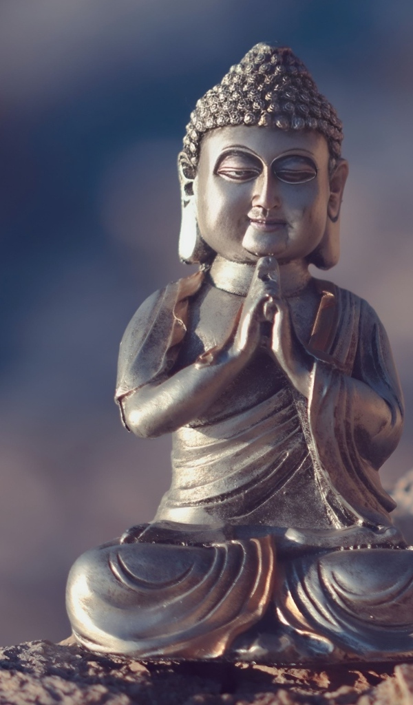 Статуэтка Будды крупным планом