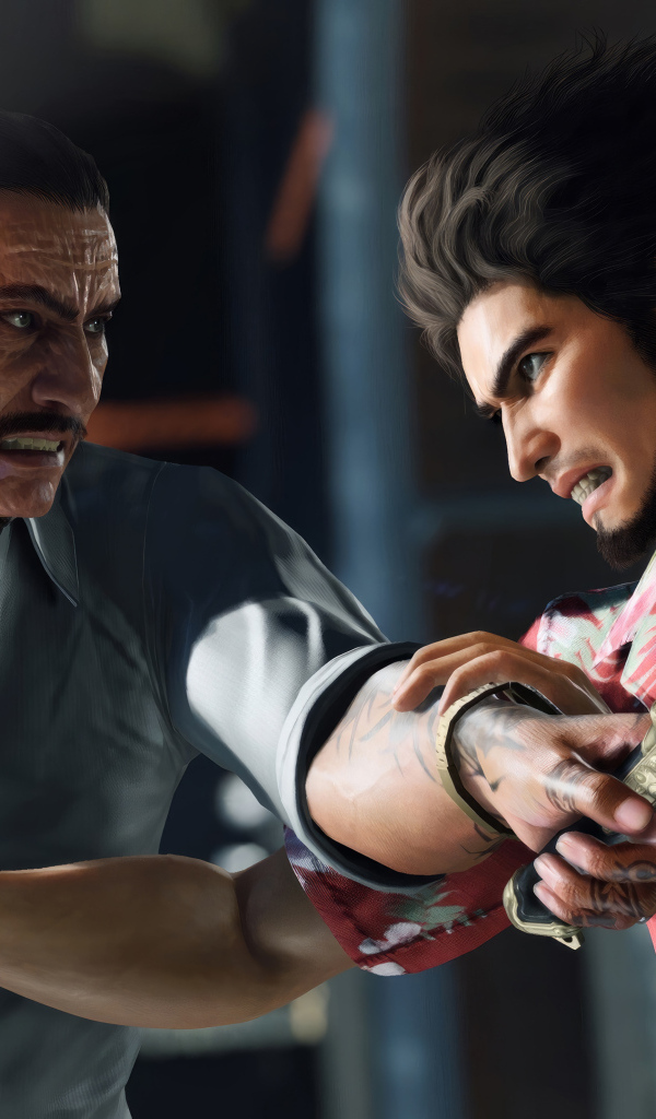 Битва в компьютерной игре Like a Dragon: Infinite Wealth, 2024