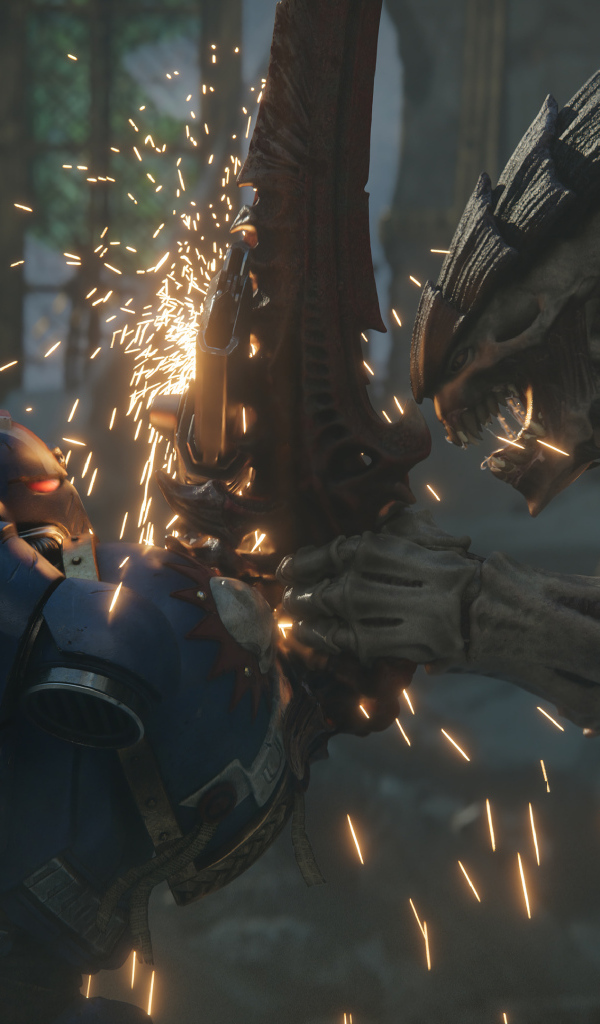 Битва в компьютерной игре Warhammer 40,000: Space Marine 2