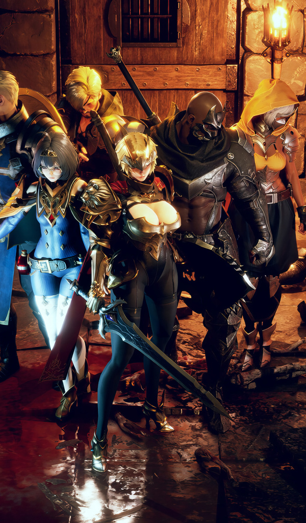 Персонажи компьютерной игры Dungeon Stalkers, 2024