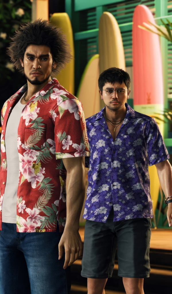 Персонажи компьютерной игры Like a Dragon: Infinite Wealth