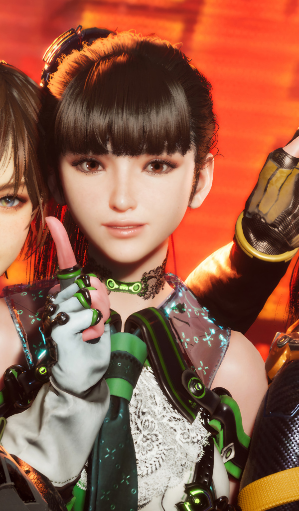 Персонажи компьютерной игры Stellar Blade, 2024