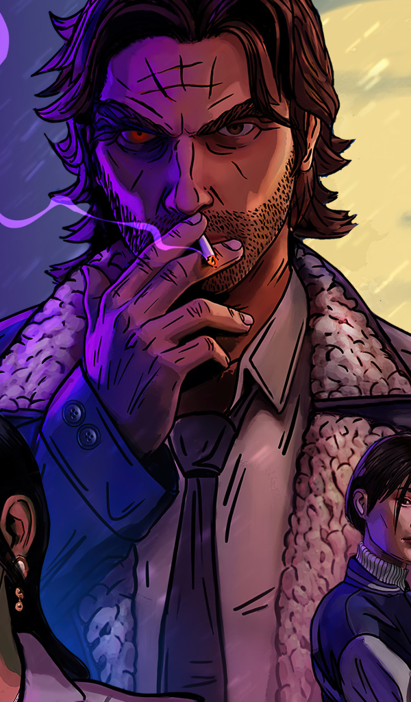Персонажи новой компьютерной игры The Wolf Among Us 2