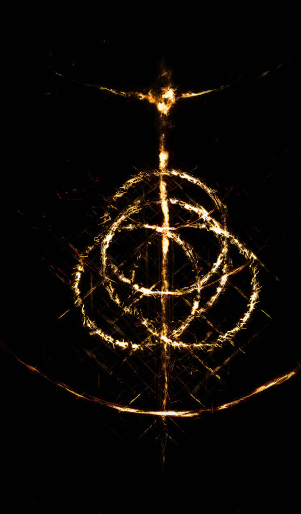 Логотип компьютерной игры Elden Ring