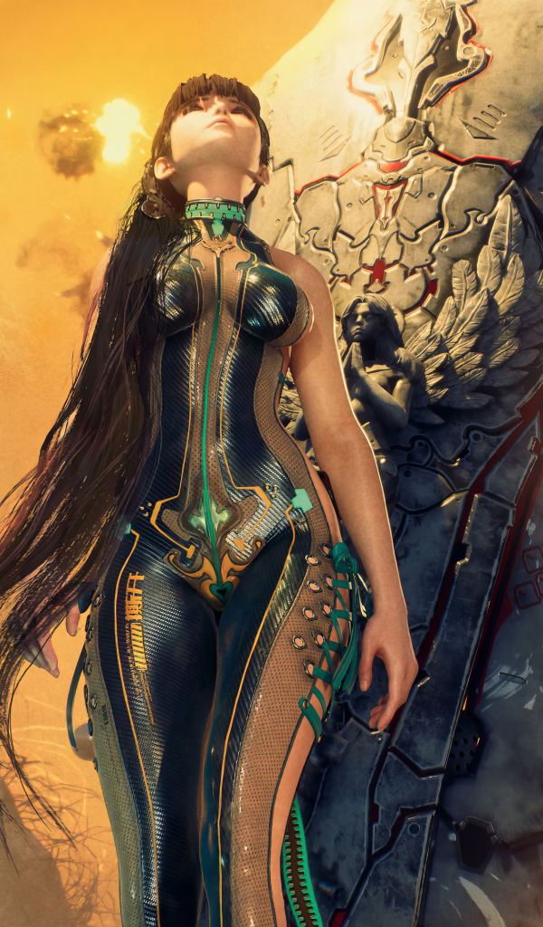 Девушка персонаж компьютерной игры Stellar Blade, 2024