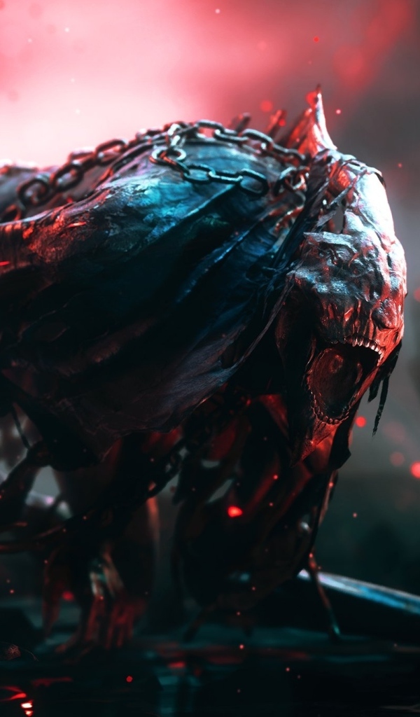 Монстр из компьютерной игры The Thaumaturge