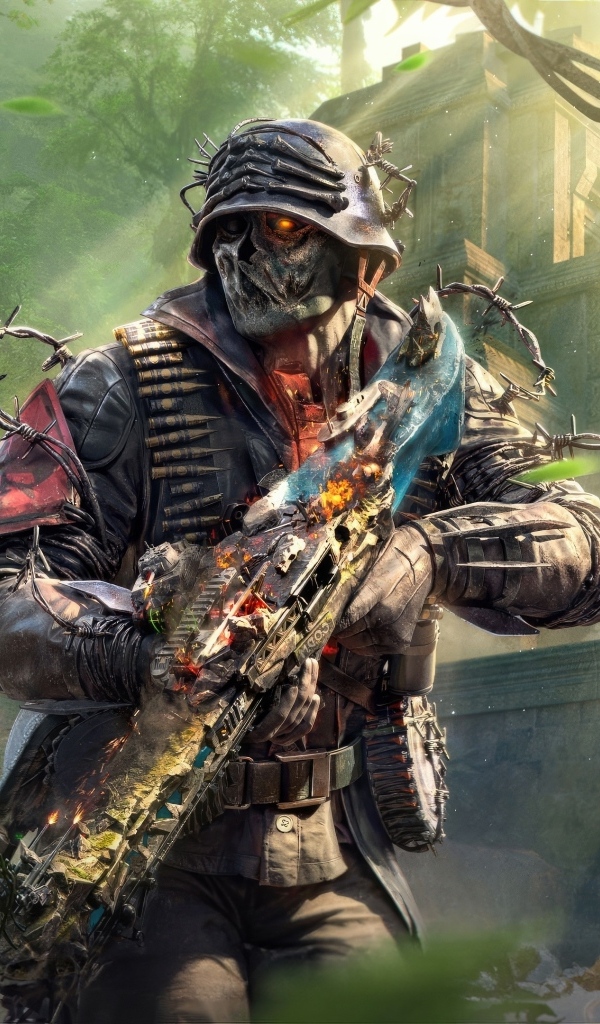 Монстры из компьютерной игры Call of Duty, 2024