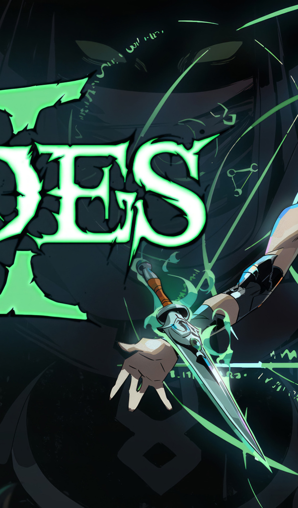 Постер компьютерной игры Hades II персонаж Мелиноя