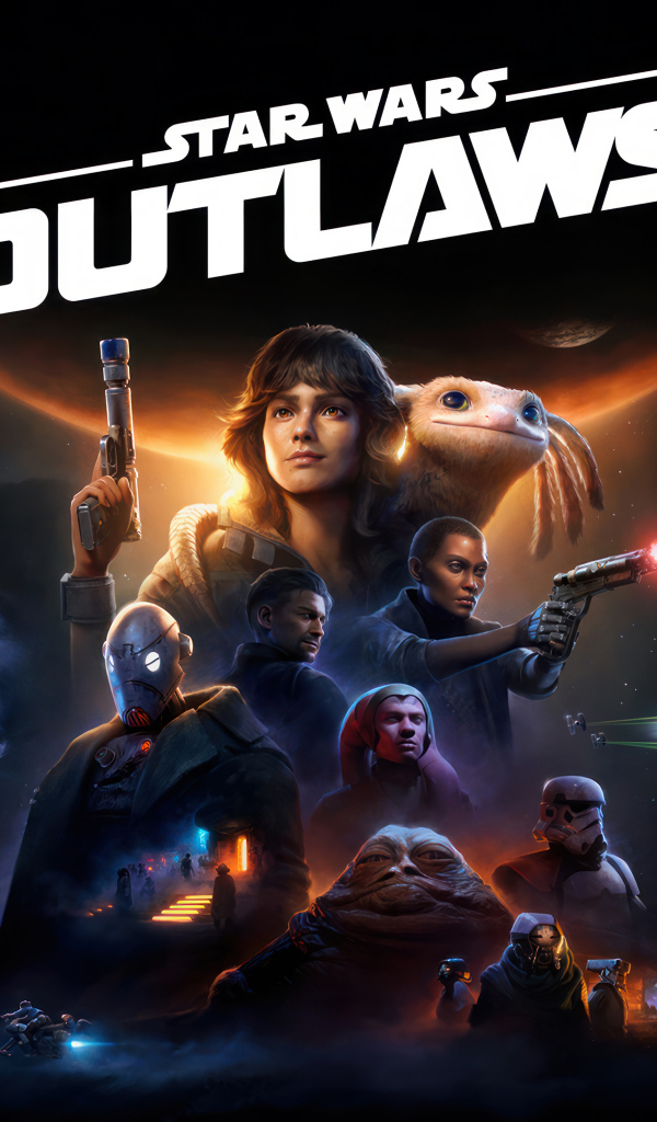 Постер компьютерной игры Star Wars Outlaws, 2024