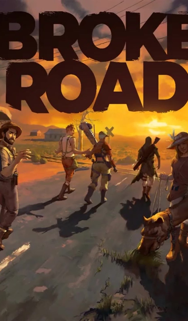 Постер новой компьютерной игры Broken Roads