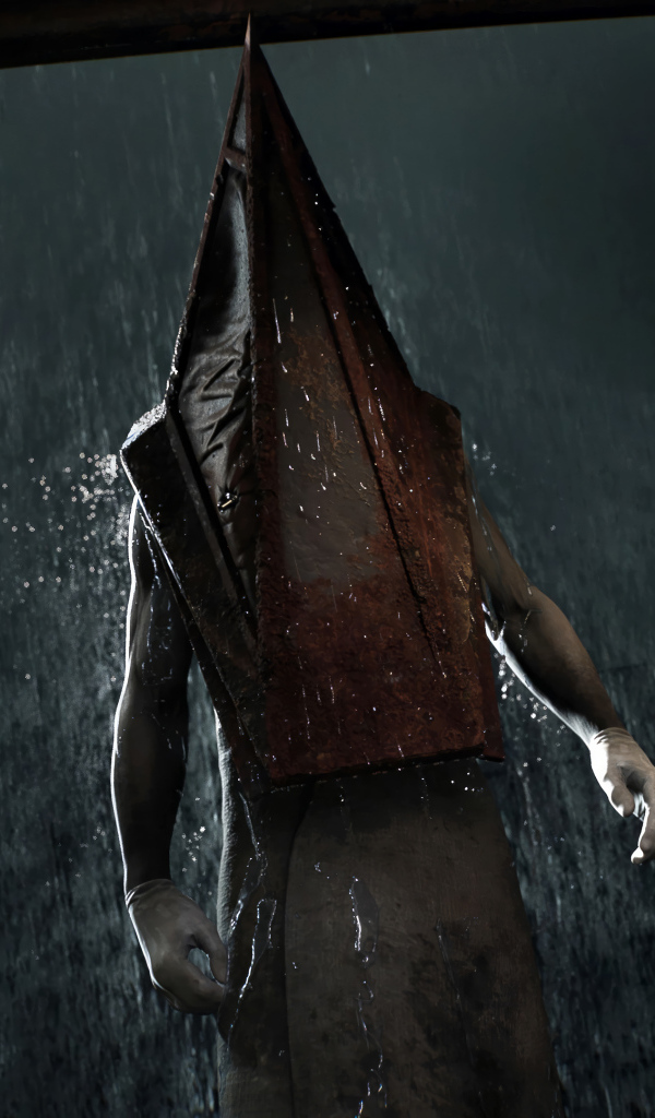 Пирамидоголовый персонаж видео игры Silent Hill 2, 2024