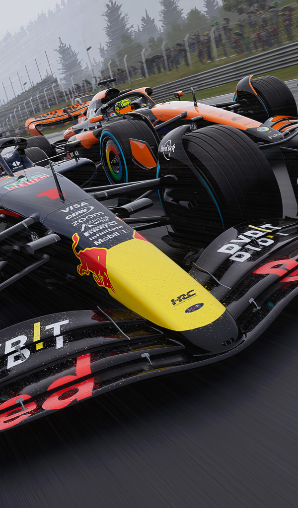 Гоночный автомобиль в видео игре F1 24