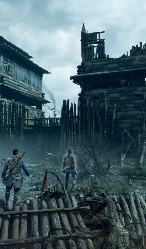 Кадр компьютерной игры Banishers: Ghosts of New Eden