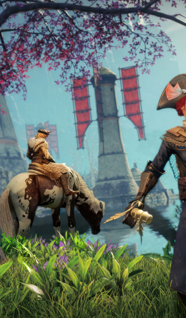 Кадр компьютерной игры New World: Aeternum, 2024