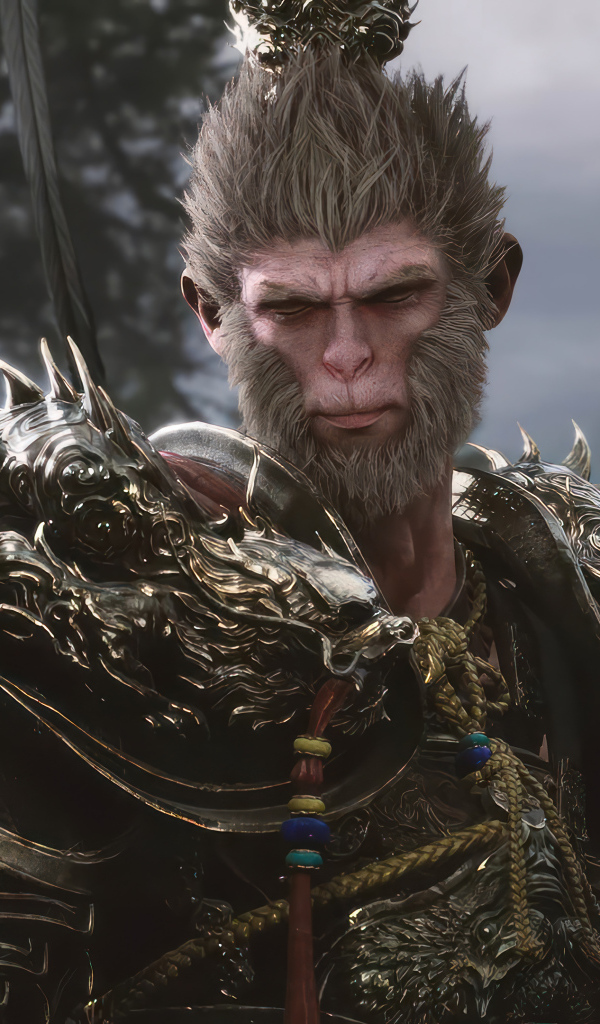 Главный персонаж компьютерной игры Black Myth: Wukong