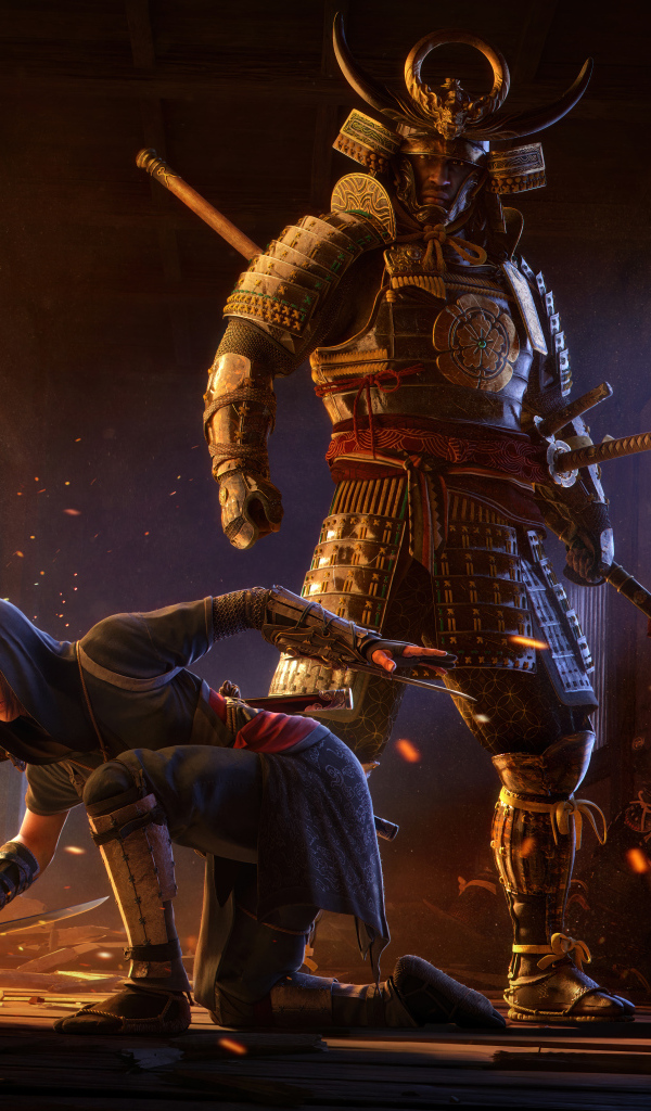 Воины из новой компьютерной игры Assassin’s Creed Shadows, 2024