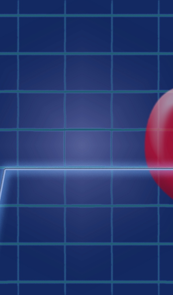 Красное сердце и кардиограмма на клетчатом фоне