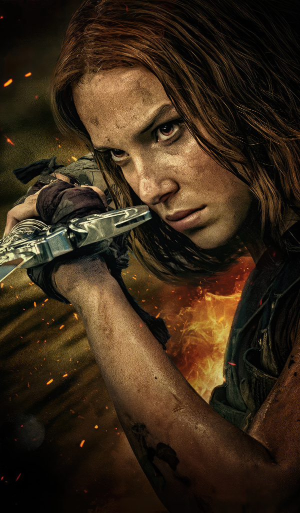 Актриса Милли Бобби Браун в фильме Дева и дракон