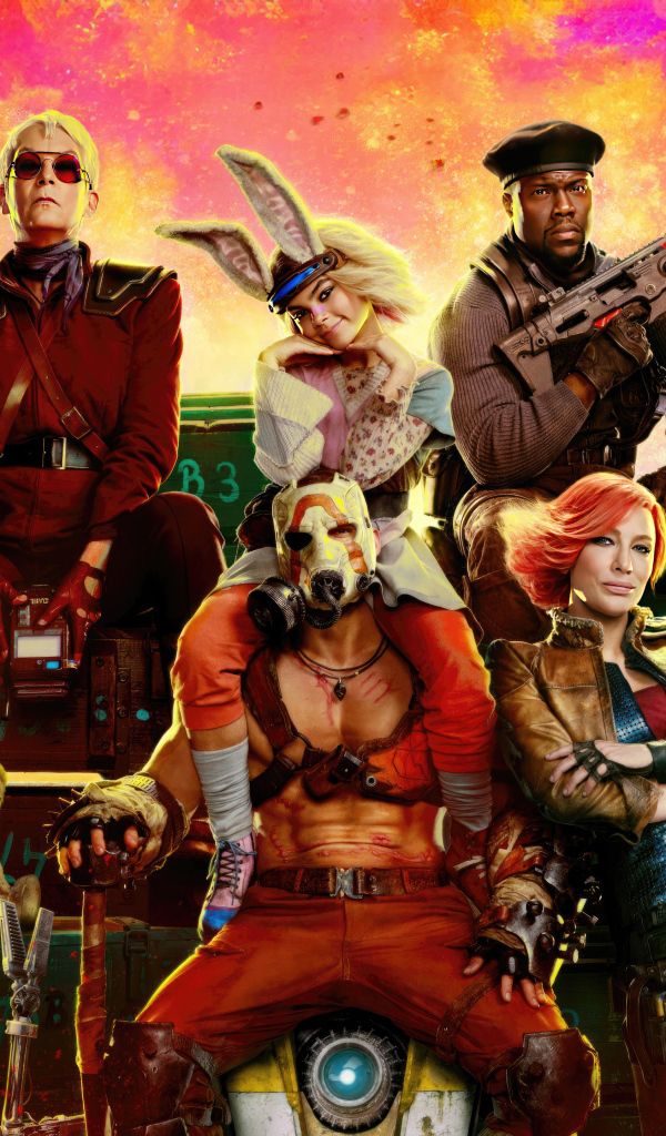 Яркий постер нового фильма Бордерлендс, 2024
