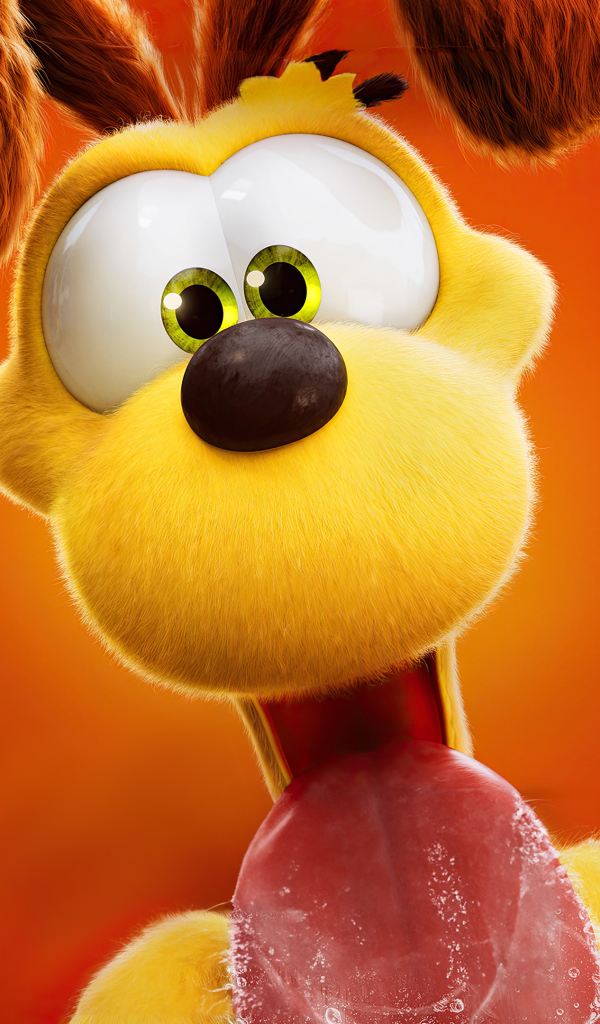 Пес Оди персонаж нового мультфильма Гарфилд в кино, 2024