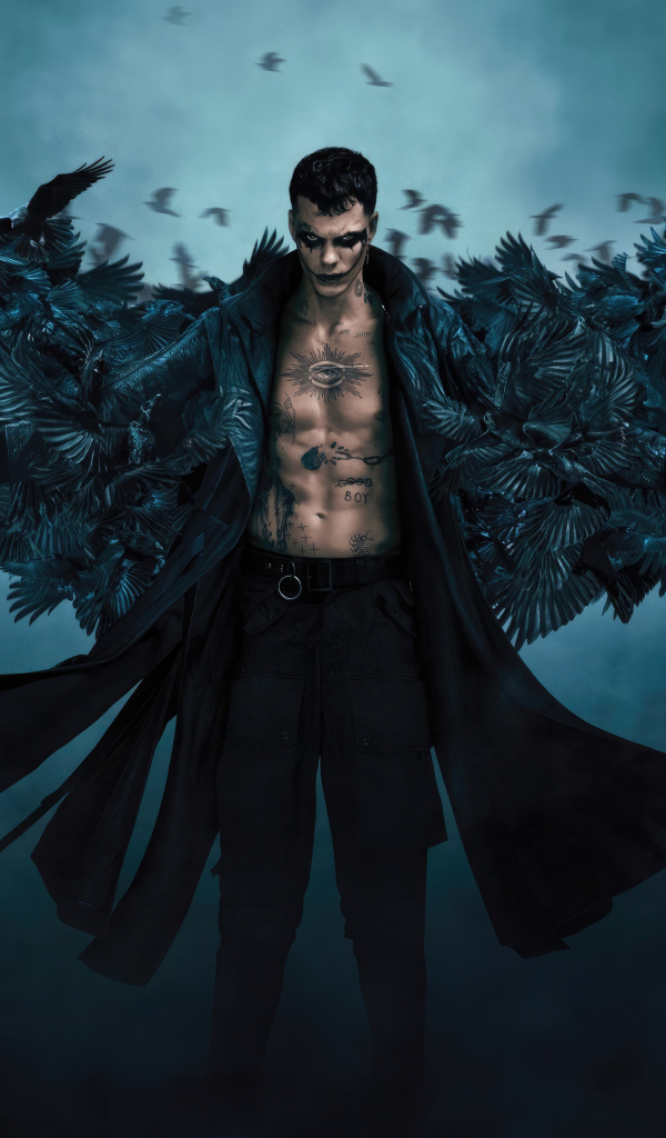 Герой с черными крыльями, фильм Ворон 2024