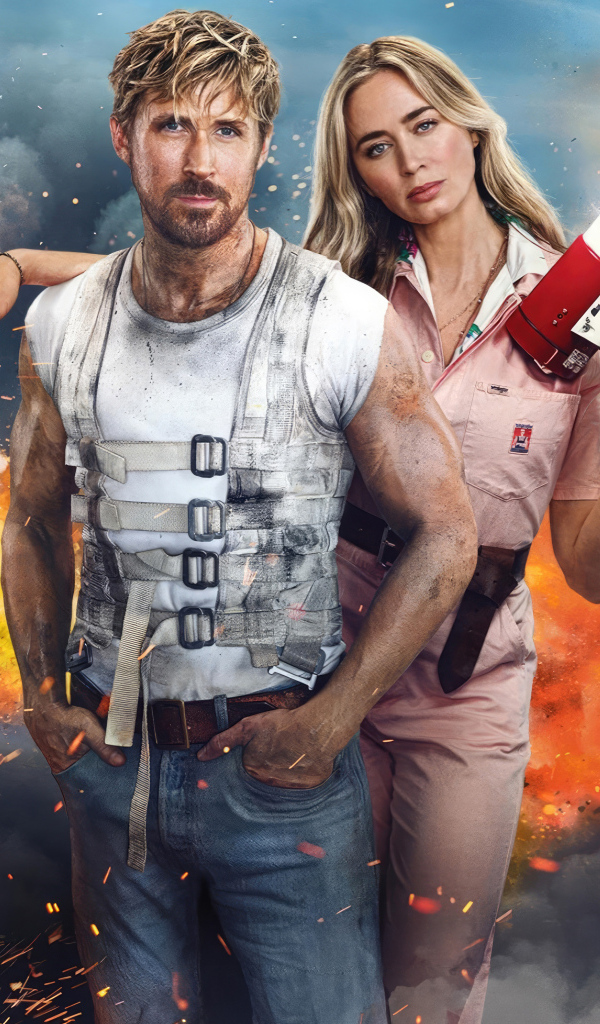 Постер нового фильма Каскадёры, 2024