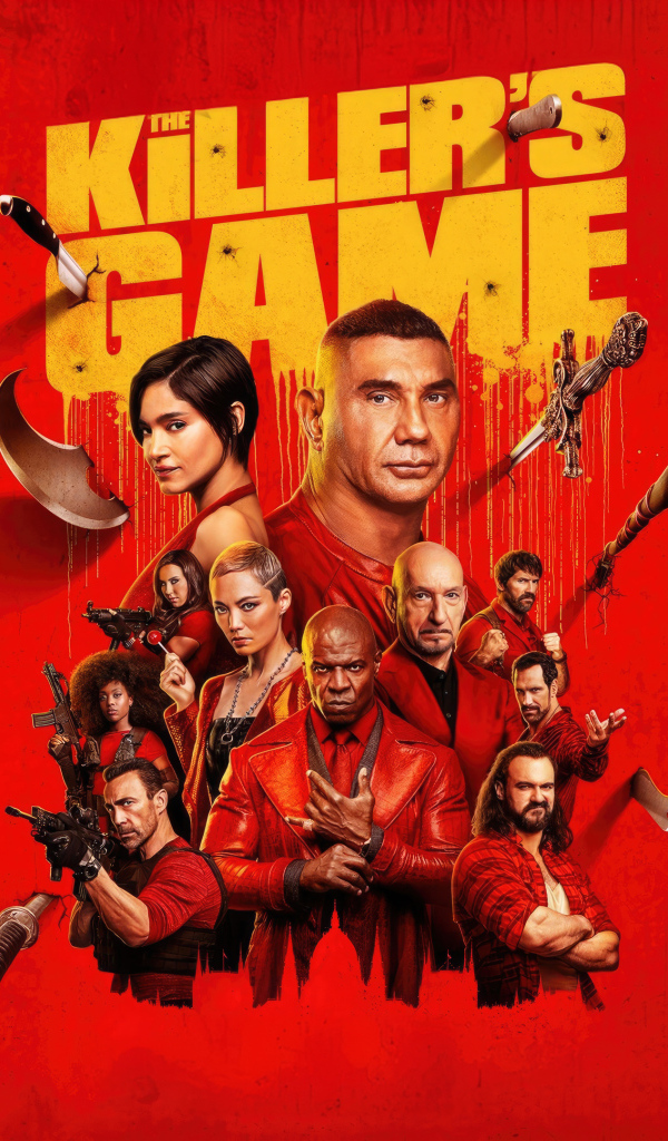Постер нового фильма Игра киллера, 2024