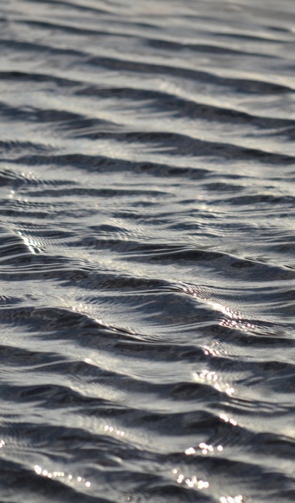 Спокойные волны на речной воде