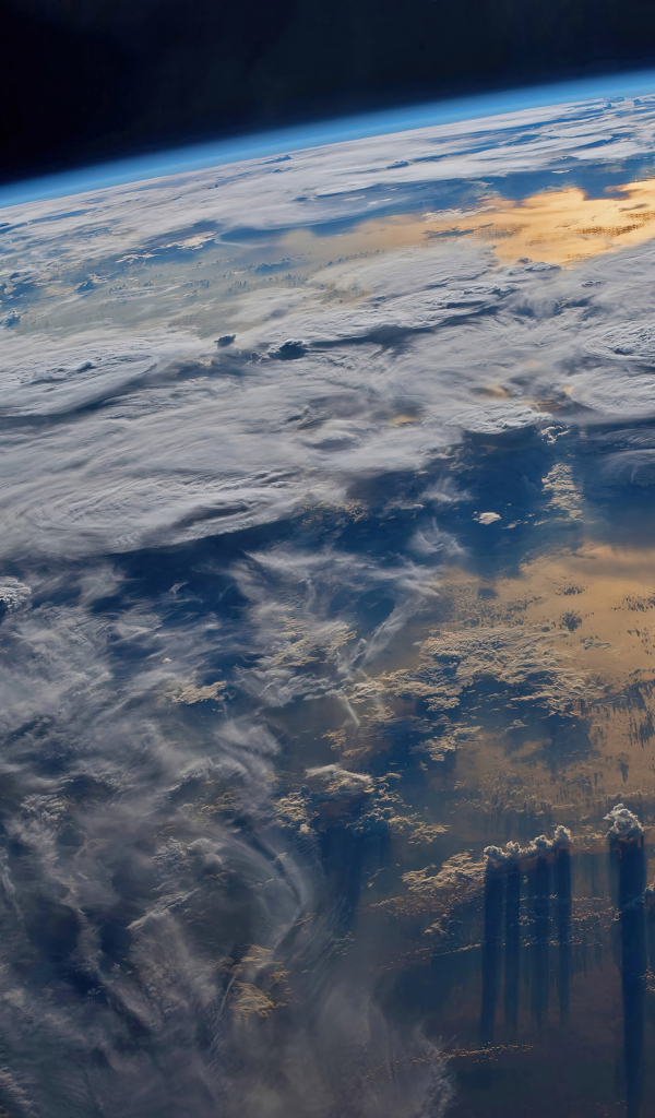 Поверхность планеты Земля крупным планом