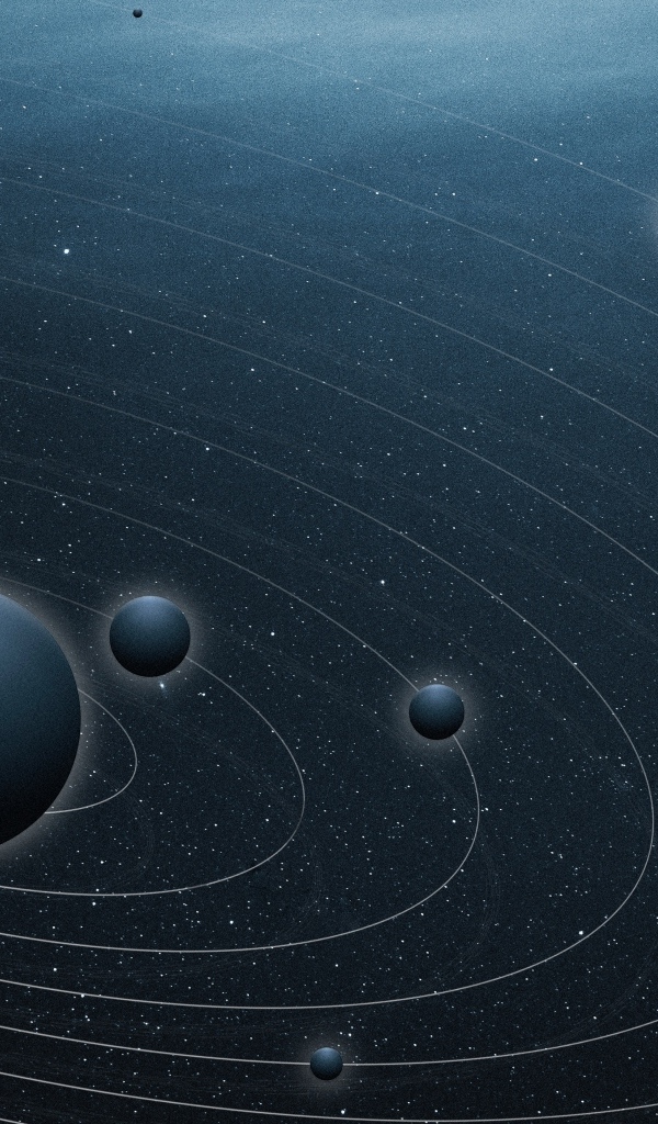 Траектория космической галактики