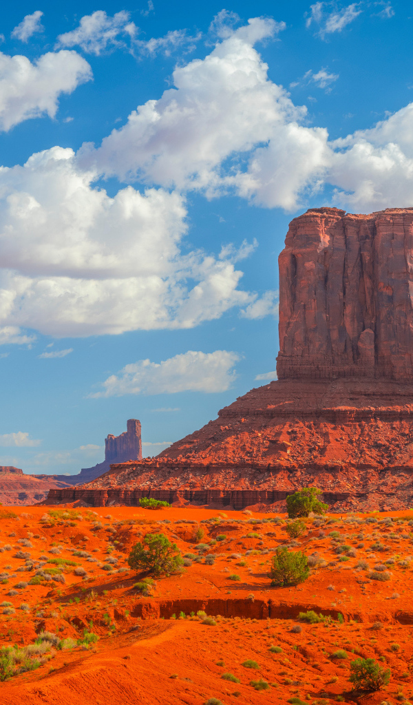 Скала Монумент Вэлли в национальном парке, США