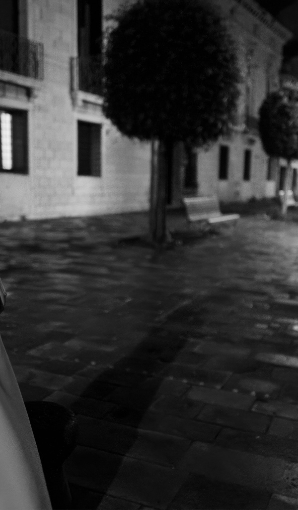 Актриса Дакота Джонсон в платье на улице вечером